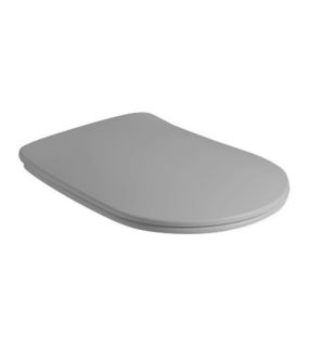 Сиденье для унитаза Kerasan Nolita 539159 с крышкой серое